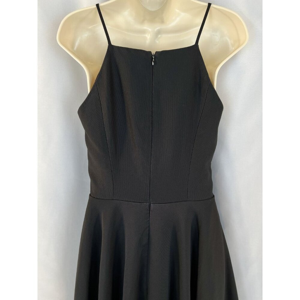 Nha Khanh Black Soft Pink Hi-Lo Formal Gown $890 - Picture 11 of 16